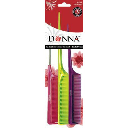 4th Ave Market: Donna Tail Combs 3 Pack
