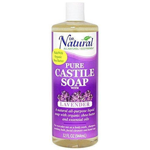 4th Ave Market: Dr. Natural Pure-castile Liquid Soap, Lavender, 32 Ounce