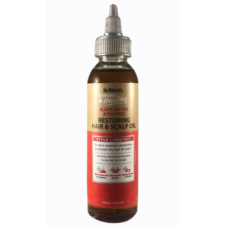 Dr. Miracle's Strong + Healthy Restoring Hair & Scalp Oil 4 oz - 4th Ave Market