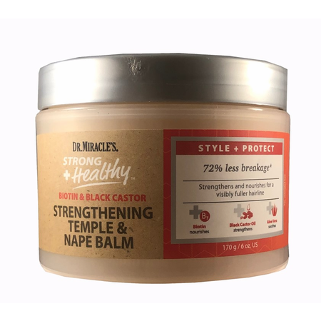 Dr. Miracle's Strong + Healthy Strengthening Temple & Nape Balm 6 oz - 4th Ave Market