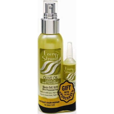 4th Ave Market: Every Strand Olive Oil Leave In Hair Treatment, 4 Ounce