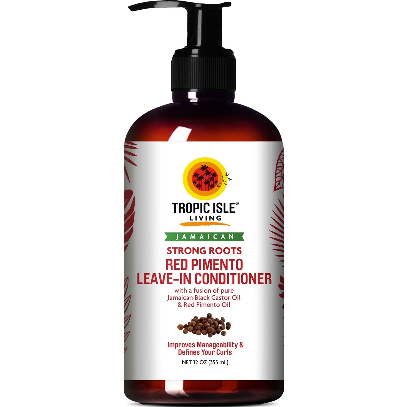4th Ave Market: Tropic Isle Living Jamaican Strong Roots Red Pimento Edge Leave-in Conditioner - 12o