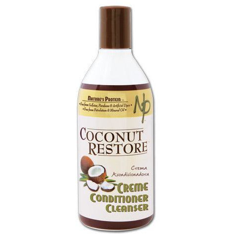 4th Ave Market: Nature's Protein Coconut Restore Creme Conditioner Cleanser, 13 oz