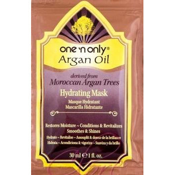 4th Ave Market: One 'n Only Argan Oil Hydrating Mask Packets In Display, 1 Fluid Ounce