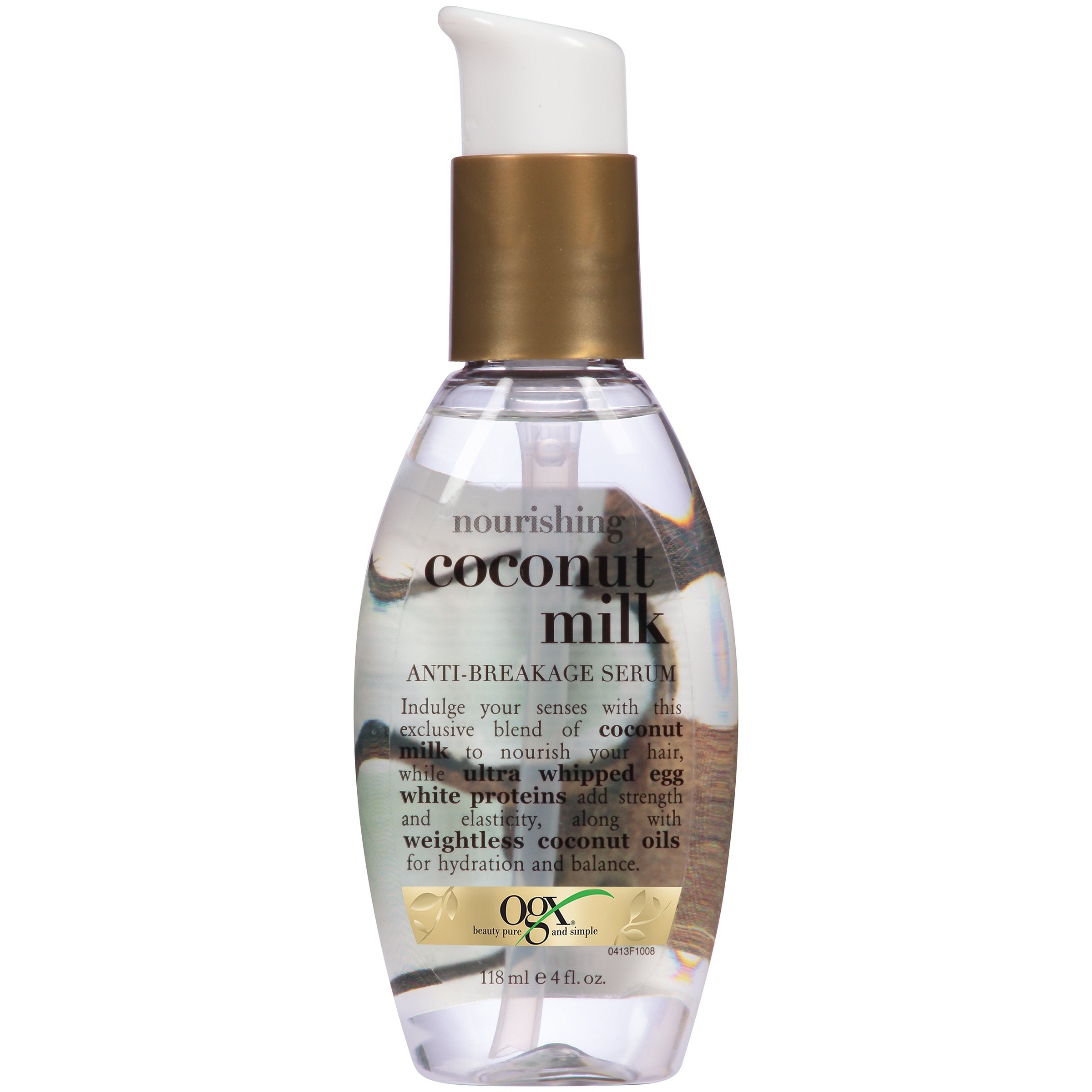 4th Ave Market: Ogx Coconut Milk Serum Anti-Breakage 4 Ounce (118ml)