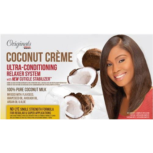 4th Ave Market: Africa's Best Originals Coconut Creme Ultra-Conditioning Relaxer System With New Cut