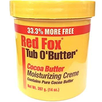 4th Ave Market: Red Fox Tub O' Butter Cocoa, Moisturizing Creme