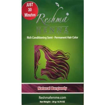 4th Ave Market: Reshma Beauty Henna Powder Rich Conditioning Semi-Permanent Hair Color - Natural Bur