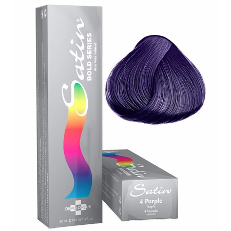 Satin Bold Series Hair Color 4 Purple - 4th Ave Market