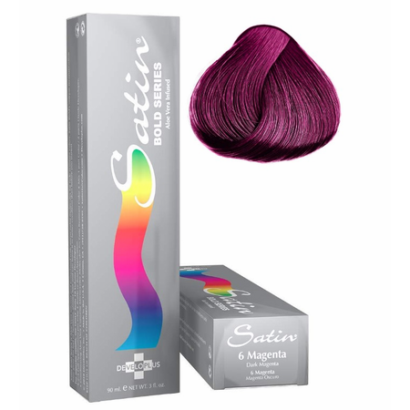 Satin Bold Series Hair Color 6 Dark Magenta - 4th Ave Market