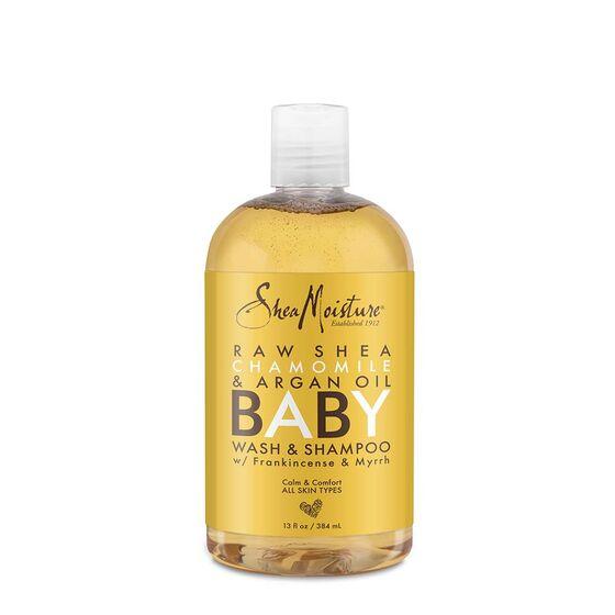 Shea Moisture Baby Head-To-Toe Wash and Shampoo, Raw Shea Chamomile and Argan Oil - 13 fl oz bottle 