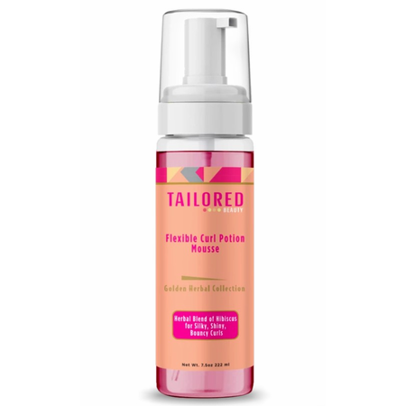 Tailored Beauty Golden Herbal Collection Flexible Curl Potion Mousse 7.5 oz - 4th Ave Market