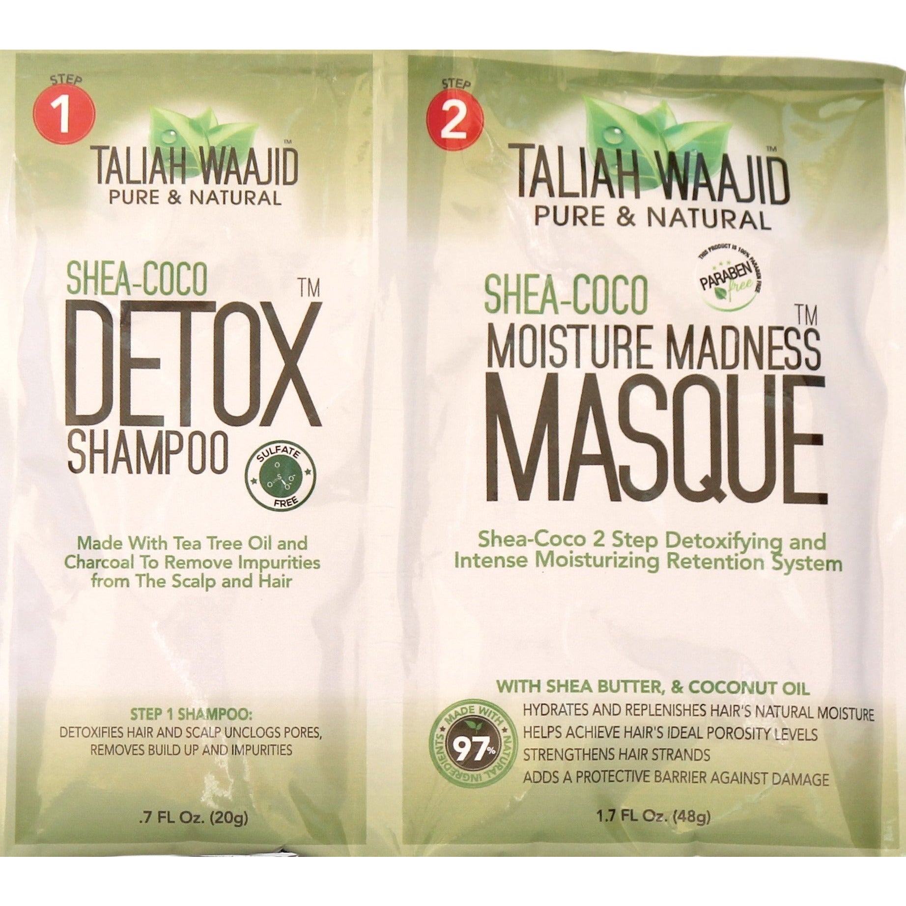 4th Ave Market: Taliah Waajid Shea-Coco Detox Shampoo & Moisture Madness Masque