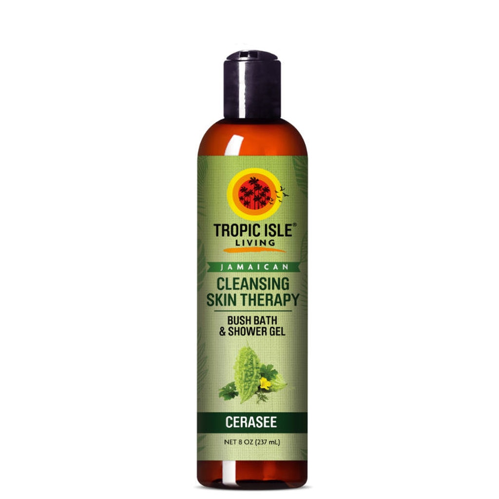 4th Ave Market: Tropic Isle Living Jamaican Cleansing Skin Therapy Cerasee Bush Bath & Shower Gel (8