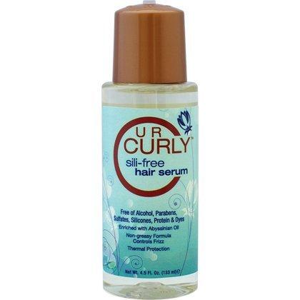 4th Ave Market: U R Curly Sili-Free Hair Serum, 4.5 oz