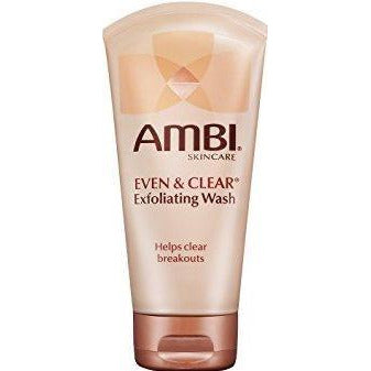 4th Ave Market: [AMBI] EVEN & CLEAR EXFOLIATING WASH 5OZ FACIAL CLEANSER