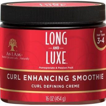 4th Ave Market: As I Am Long and Luxe Curl Enhancing Smoothie, 16 Ounce