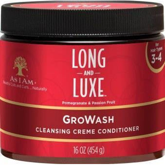 4th Ave Market: As I Am Long and Luxe Growash Cleansing Creme Conditioner, 16 Ounce