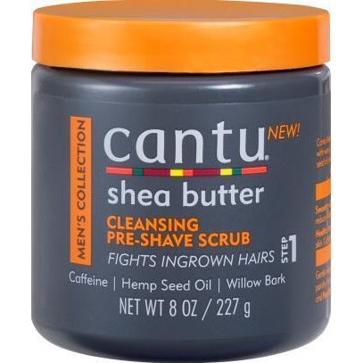 4th Ave Market: Cantu Shea Butter Men's Collection Cleansing Pre-Shave Scrub, 8 Ounce