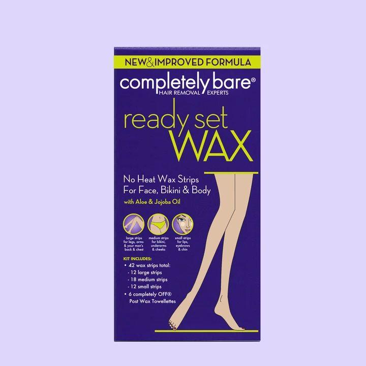 4th Ave Market: Completely Bare Face and Body Wax Strips 42ct