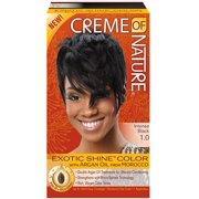 4th Ave Market: Creme of Nature Exotic Shine Color Intense Black 1.0 Permanent Hair Color