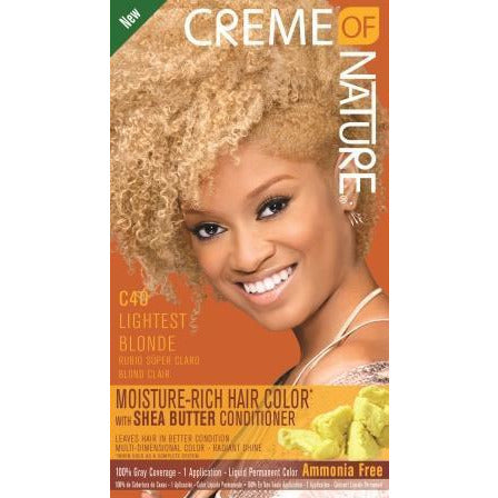 Creme of Nature Moisture Rich Hair Color C43 Lightest Blonde - 4th Ave Market