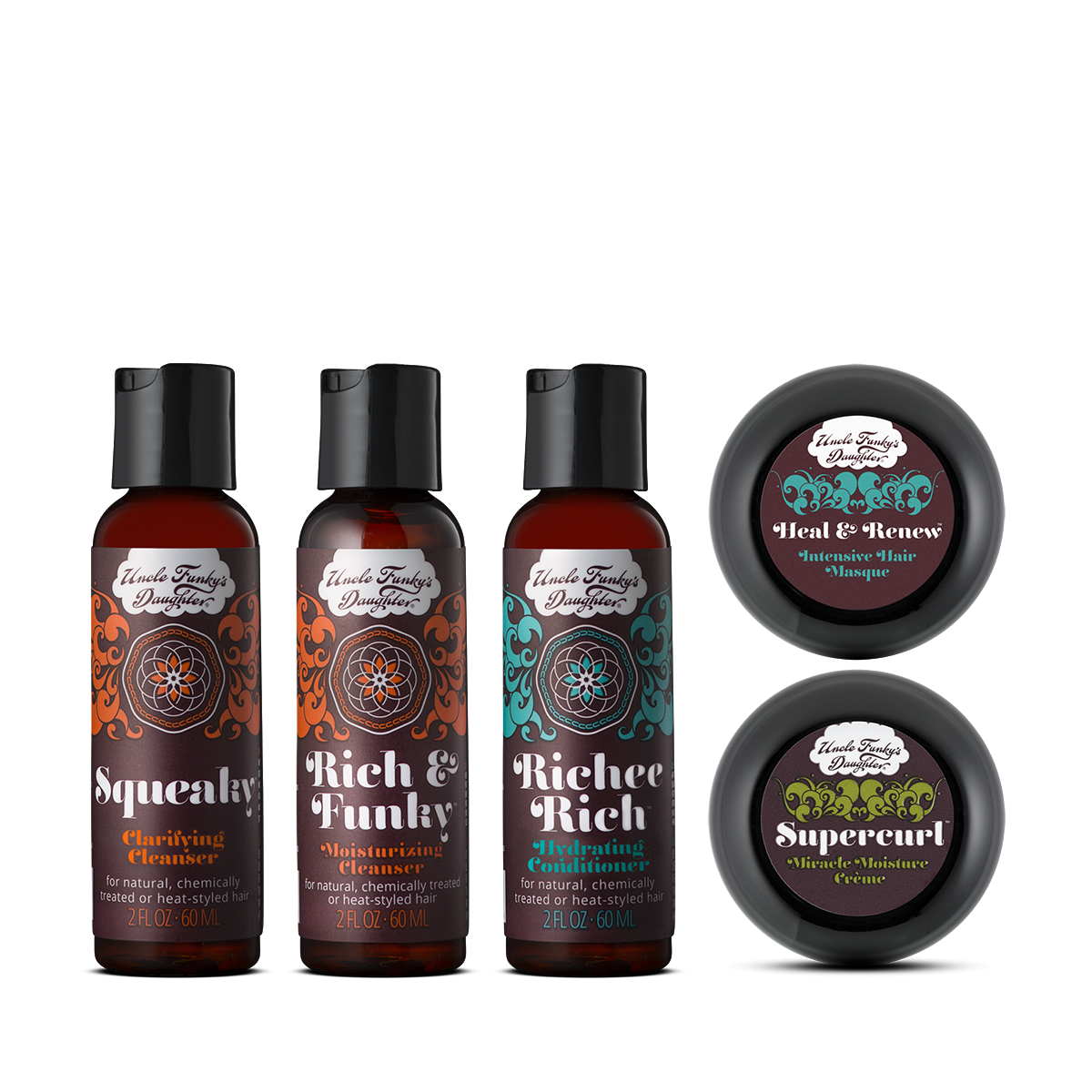 4th Ave Market: Uncle Funky's Daughter Crystal Clean Deep Cleansing Sampler Pack