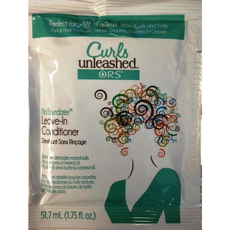 4th Ave Market: Curls Unleashed Shea Butter and Mango Leave-In Conditioner, 1.75 oz Travel Packet (P