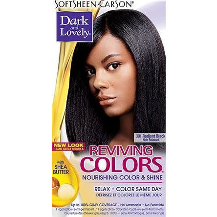 4th Ave Market: Dark and Lovely Reviving Colors, No.391, Radiant Black, 1 ea