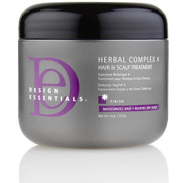 4th Ave Market: Design Essentials Herbal Complex 4 Hair + Scalp Conditioning Treatment w/Black India