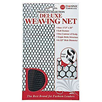 4th Ave Market: Donna collection Black Deluxe Weaving Net