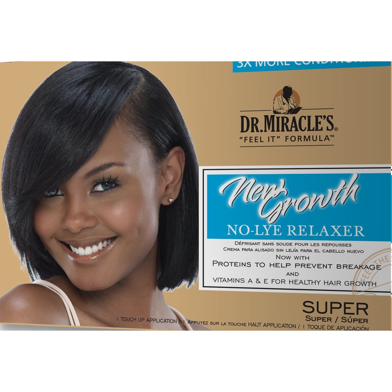 Dr. Miracle's New Growth No-Lye Relaxer - Super - 4th Ave Market