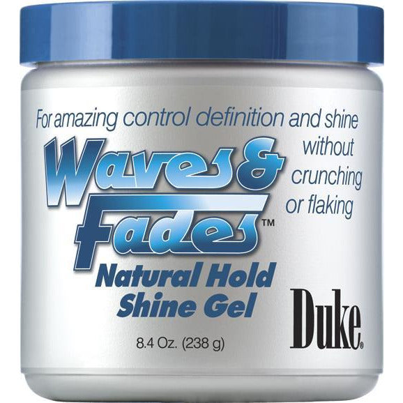 4th Ave Market: Duke Waves and Fades Natural Hold Shine Gel, 8.4 Ounce