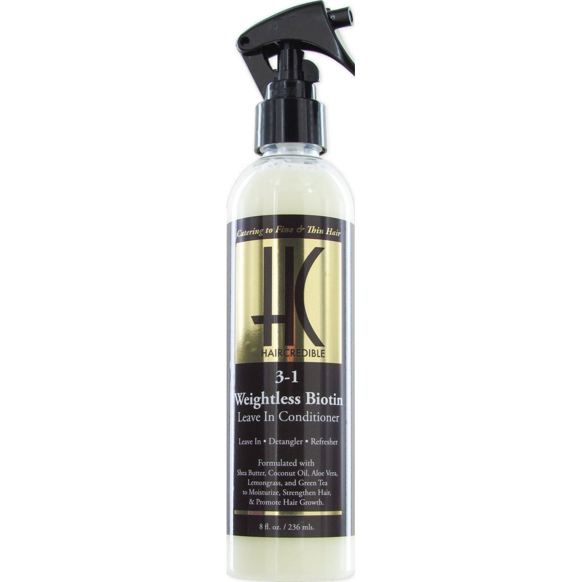 4th Ave Market: Haircredible 3-1 Weightless Biotin Leave In Conditioner 8oz