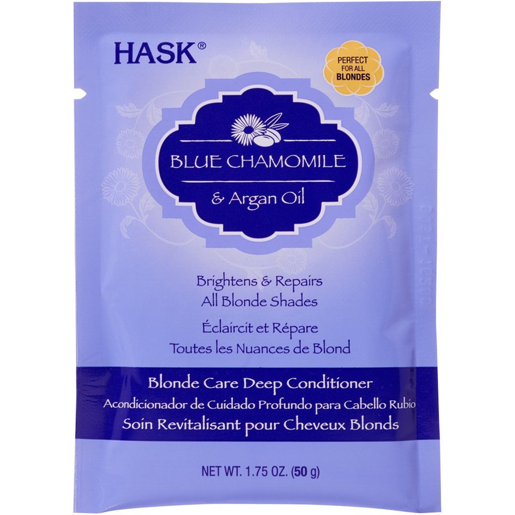 4th Ave Market: Hask Argan Blonde Care Deep Conditioner Packette, 1.75 Ounce