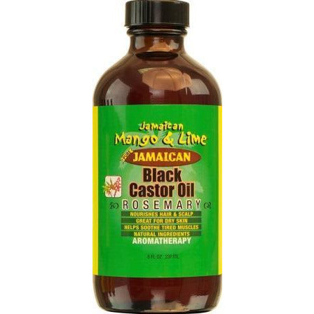 4th Ave Market: Jamaican Mango & Lime Jamaican Black Castor Oil Rosemary (8 oz.)