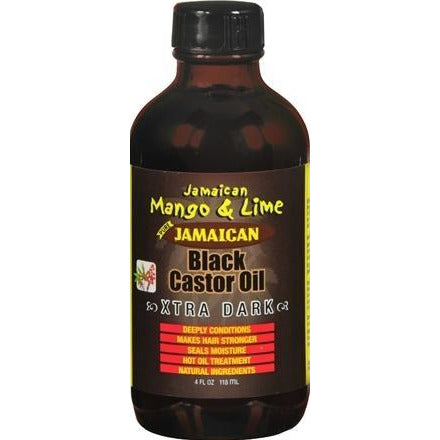 4th Ave Market: Jamaican Mango & Lime Jamaican Black Castor Oil Xtra Dark (4 oz.)