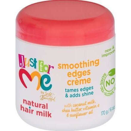 4th Ave Market: Just For Me Natural Hair Milk Smoothing Edges Creme, 6 Ounce