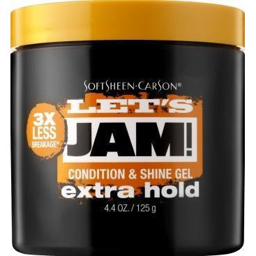 4th Ave Market: Lets Jam Condition & Shine Gel Extra Hold 4.4 Ounce Jar