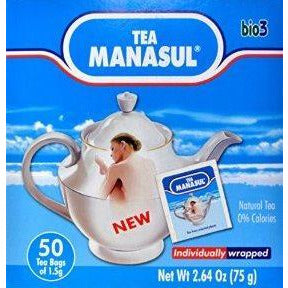 4th Ave Market: Manasul Tea Herbal Tea Bags 50 ea (1 Pack)