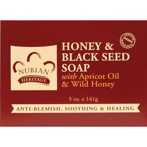 4th Ave Market: Nubian Heritage Soap Bar, Honey and Black Seed, 5 Ounce