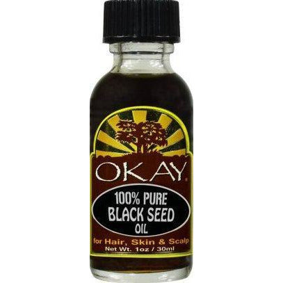 4th Ave Market: OKAY 100% Pure Black Seed Oil, 1 Ounce