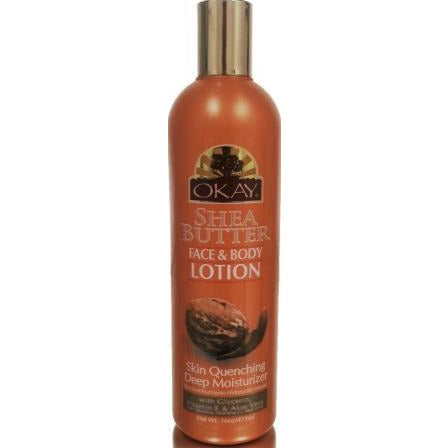 4th Ave Market: Okay Shea Butter Face - Body Lotion, 16 oz