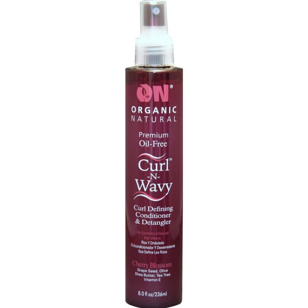 4th Ave Market: On Natural On Curl and Wavy Curl Defining Conditioner & Detangler, Cherry Blossom, 8