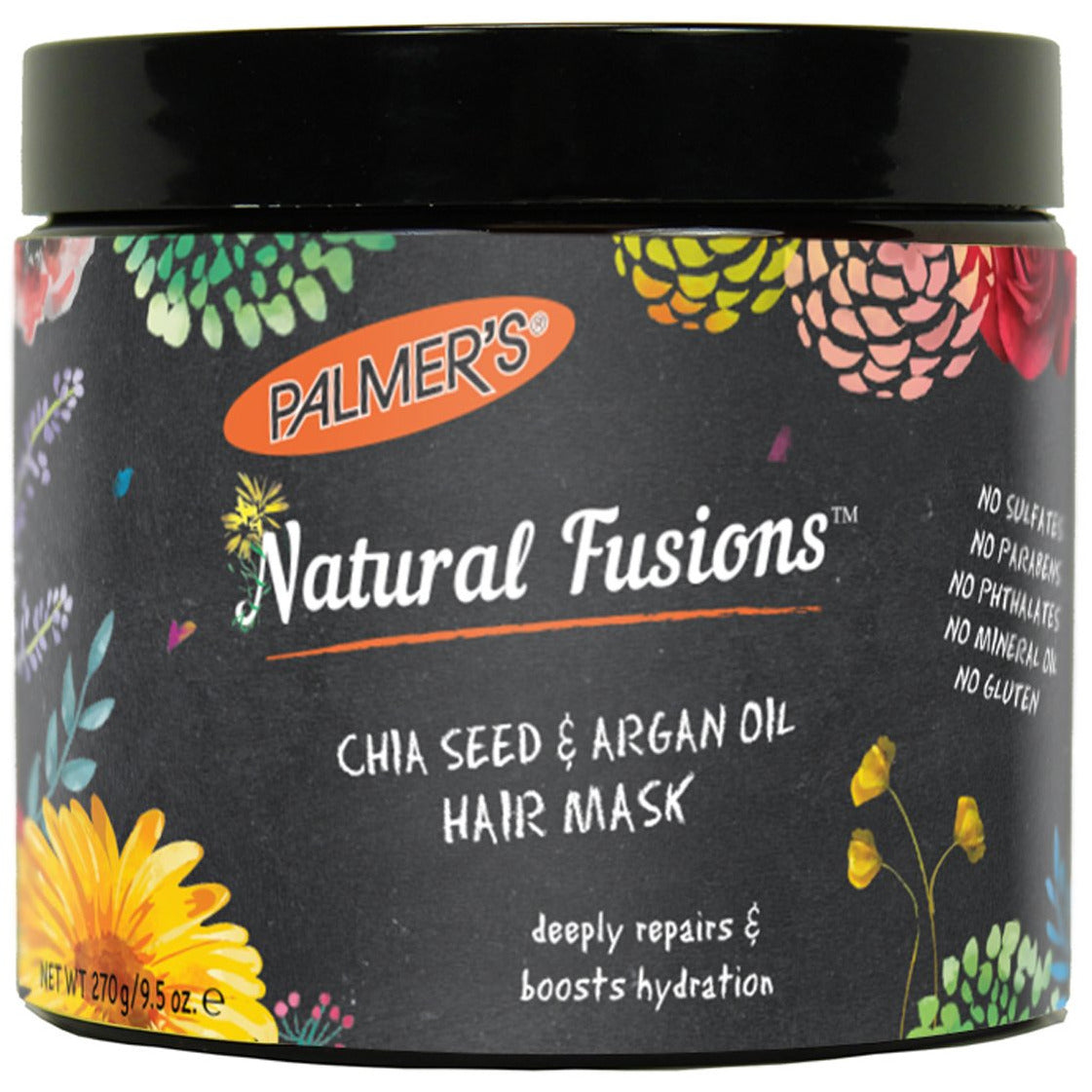 Palmer's Natural Fusions Chia Seed & Argan Oil Hair Mask 9.5 oz - 4th Ave Market