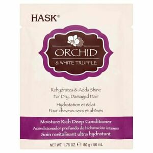 4th Ave Market: Hask Moisture Orchid & White Truffle Rich Deep Conditioner Packette, 1.75 Ounce