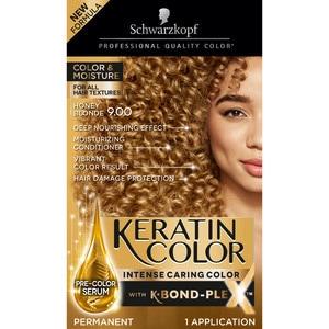 Schwarzkopf Keratin Color Anti-Age Hair Color Cream, 9.3 Light Brown - 4th Ave Market