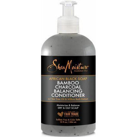 4th Ave Market: Shea Moisture African Black Soap Bamboo Charcoal Balancing Conditioner