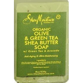 Shea Moisture Olive & Green Tea Shea Butter Soap with Avocado 8 oz - 4th Ave Market