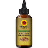 4th Ave Market: Tropic Isle Living Jamaican Black Castor Hair Growth Oil - 4oz